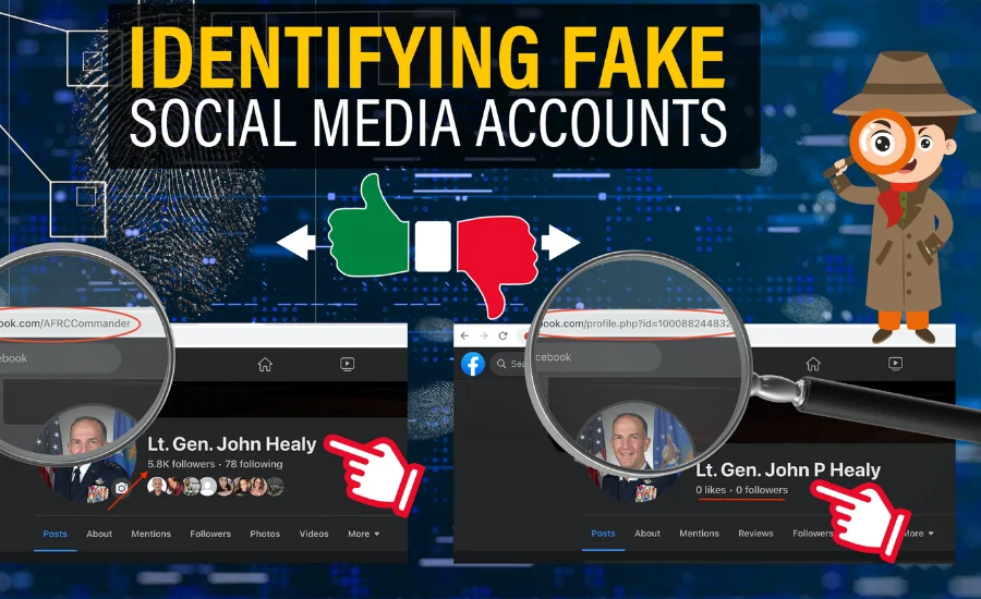 Example of fake Selena Green Vargas Instagram and TikTok profiles, highlighting challenges of verifying her online presence.