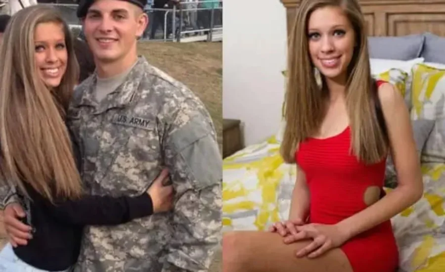 Viral 2015 photo of Selena Green Vargas with a man in a questionable Navy SEAL uniform.